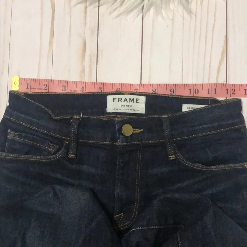 FRAME Le Skinny de Jeanne crop jeans size 27 - Picture 10 of 12